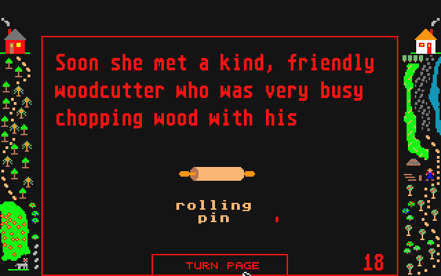 Kidstory atari screenshot